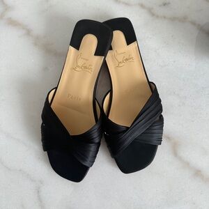 Christian Louboutin "Nicol is Back" slide sandals - Size 35 / size 5